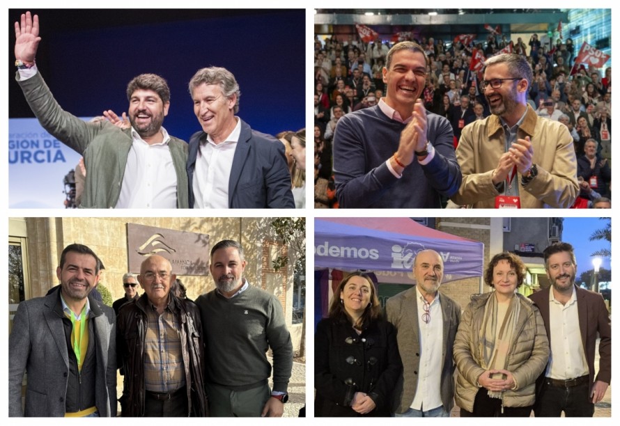 Fortalezas y debilidades de los protagonistas murcianos del 29-N