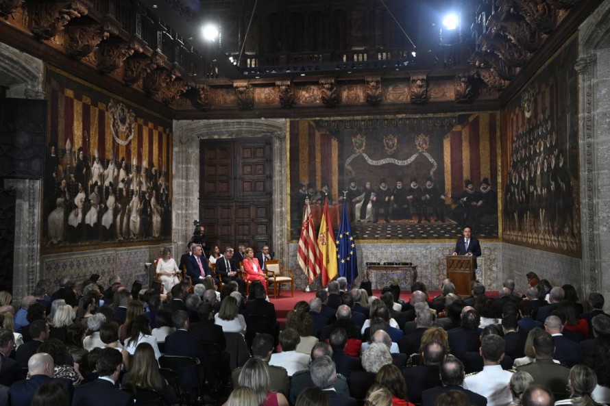 El acto de entrega de las Altas Distinciones del 9 d'octubre 2026, en imágenes