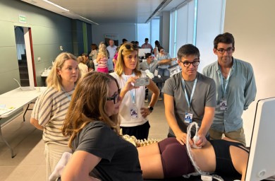 El Colegio de Médicos de Castellón acerca las últimas técnicas de ecografía musculoesquelética