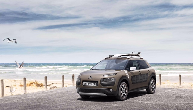 Citroën 'surfea' el asfalto con el C4 Cactus Rip Curl