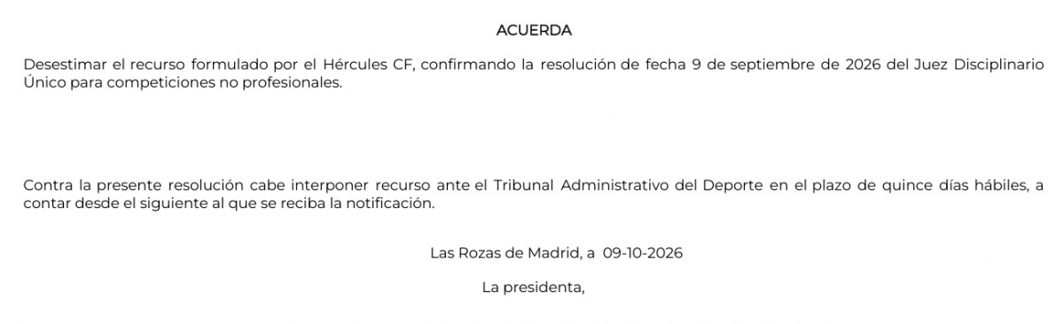 Fallo de Apelación