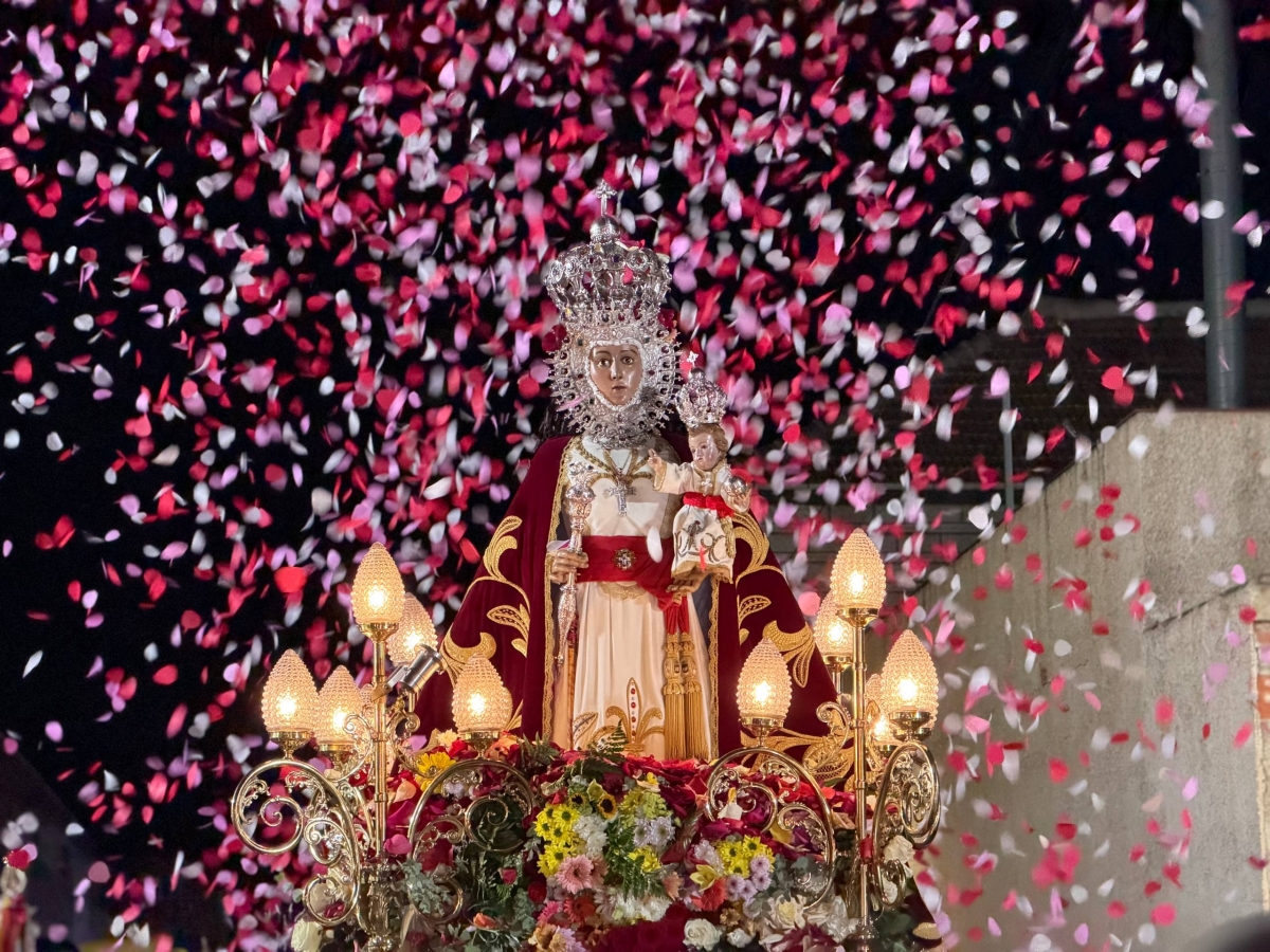 Virgen de la Fuensanta, en Archena. - Foto: AYUNTAMIENTO Virgen de la Fuensanta, en Archena.