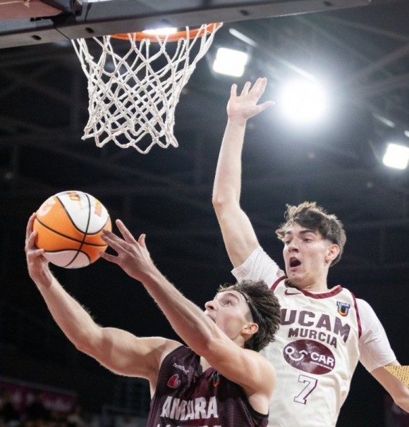 El UCAM CB sub 22 vence al Amara Lleida a domicilio por 73-86 y firma el dos de dos en el arranque liguero
