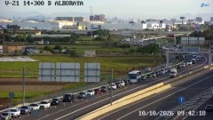 La Guardia Civil prevé la reapertura de la V-21 entre València y Port Saplaya a las 21h