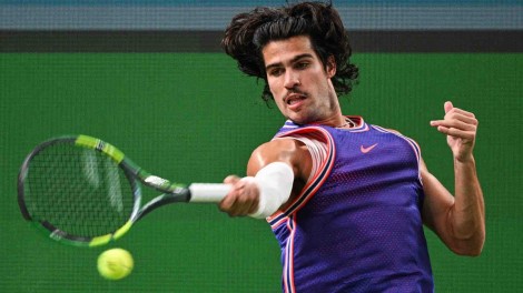 Alcaraz sigue en modo ciclón y despacha a Juanma Cerundolo con un doble 6-3 en su debut en Shanghai