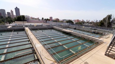 El Consorcio de Aguas de la Marina Baixa garantiza el abastecimiento de agua a la comarca pese al incendio en un transformador