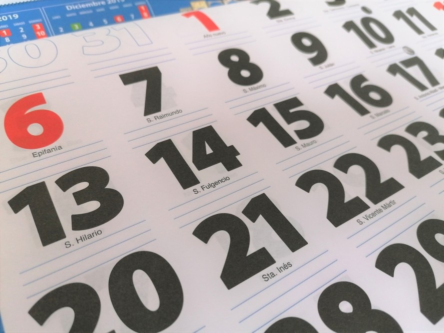 Estos son los días festivos que habrá en España durante 2027