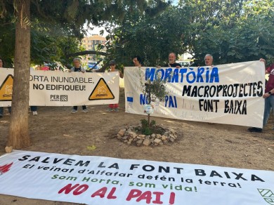 Entidades ecologistas reclaman una moratoria para frenar más de 20 macroproyectos tras la Dana