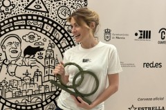 La actriz murciana Marta Nieto desvela los entresijos de su carrera cinematográfica en el Festival IBAFF de Murcia