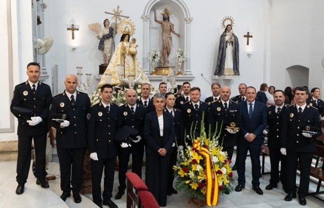 La Virgen del Rosario de Beniel se convierte en la patrona de la Policía Local