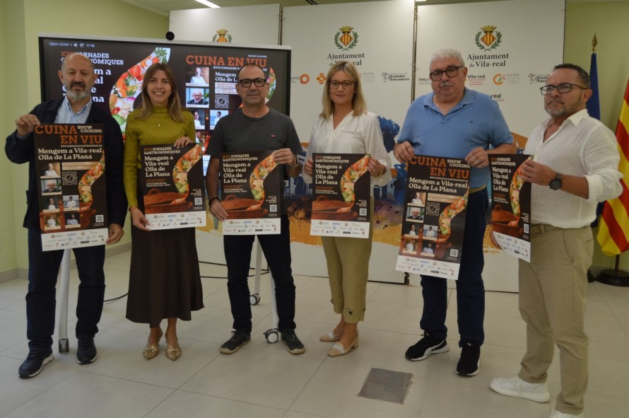 Juan Echanove apadrina las XVII Jornadas Gastronómicas Mengem a Vila-real Olla de la Plana
