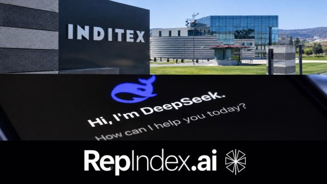 Inditex sufre un fuerte deterioro de su reputación algorítmica en la IA china DeepSeek, según RepIndex.AI