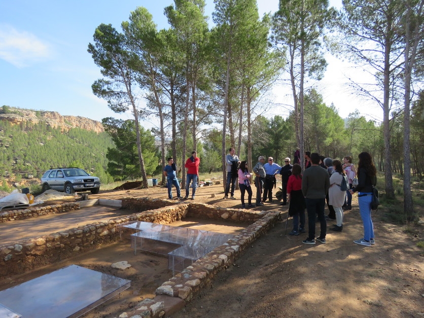 Yacimiento arqueológico de La Celadilla, en Ademuz. - Foto: DIPUTACIÓN DE VALENCIA Yacimiento arqueológico de La Celadilla, en Ademuz.