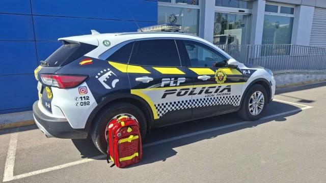 Paterna refuerza su Policía Local con botiquines de última generación en los vehículos y formación en primeros auxilios