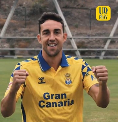 El delantero Jaime Mata, nuevo jugador de Las Palmas hasta junio de 2025