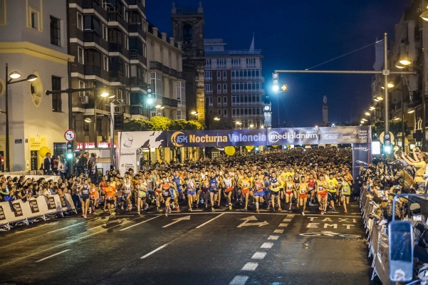 Agotadas las inscripciones para la 15k Nocturna Valencia del sábado 11 de junio
