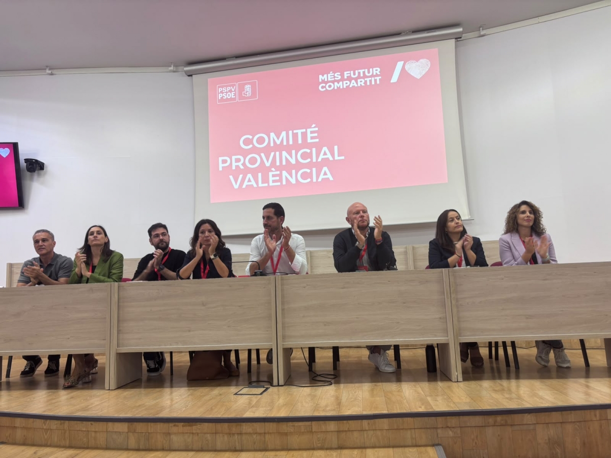 Reunión del comité provincial del PSPV de Valencia. - Foto: PSPV Reunión del comité provincial del PSPV de Valencia.