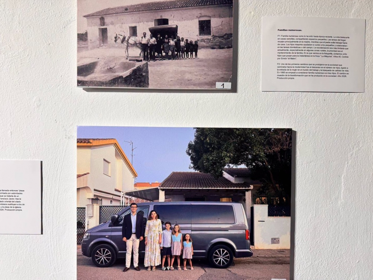 Exposición fotográfica El tiempo pasa, las imágenes quedan en San Javier. - Foto: AYTO. SAN JAVIER Exposición fotográfica El tiempo pasa, las imágenes quedan en San Javier.