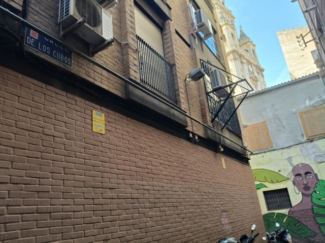 Callejón de los Cubos en Murcia, casa natal de Ibn Arabí