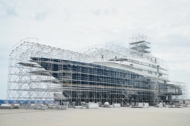 Nautipaints abre una base en los astilleros de Sagunto para el mantenimiento de grandes yates
