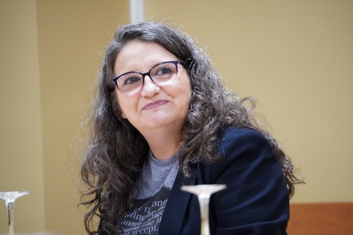 La candidata de Compromís a la Alcaldía de València, Mónica Oltra.