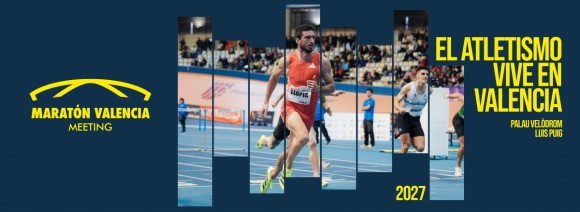 El Maratón de Valencia se convierte en el patrocinador principal del meeting de atletismo