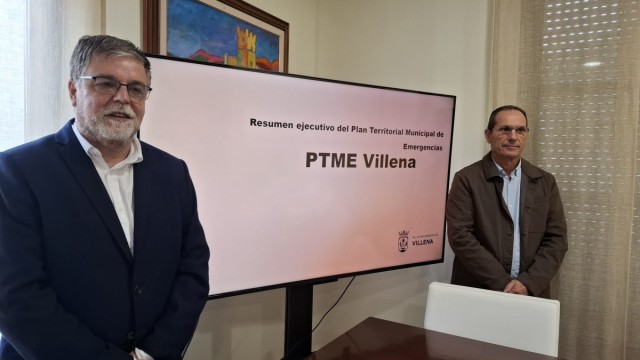 Villena identifica cinco grandes riesgos y actualiza sus planes de emergencia para actuar ante inundaciones, incendios y terremotos