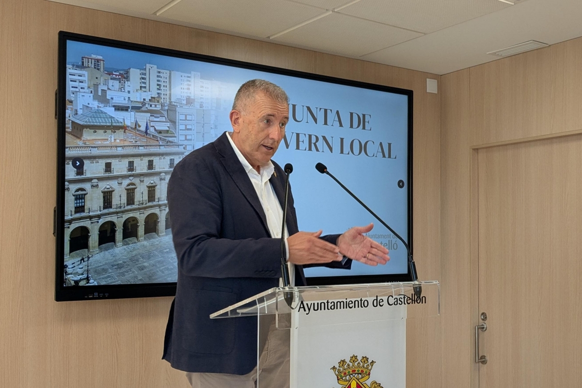 El portavoz del gobierno municipal de Castelló, Vicent Sales. - El portavoz del gobierno municipal de Castelló, Vicent Sales.