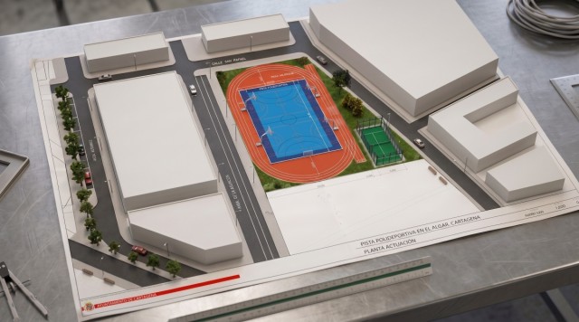 Cartagena construirá por 352.000 euros una nueva zona deportiva en El Algar