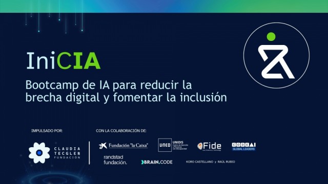 La Fundación Claudia Tecglen lanza IniCIA, un bootcamp de Inteligencia Artificial para personas con discapacidad