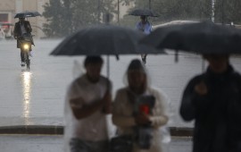 Emergencias envía un Es-Alert al litoral sur de Valencia y norte de Alicante por las lluvias intensas