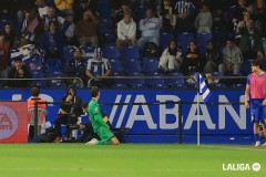 Requena: “El gol -ante el Depor- lo meto yo, pero el trabajo es de todo el equipo”