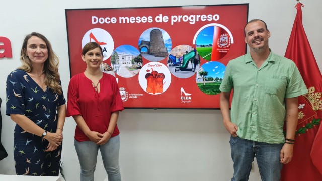 El Gobierno local de Elda da por cumplido el 30% de sus objetivos en su primer año 