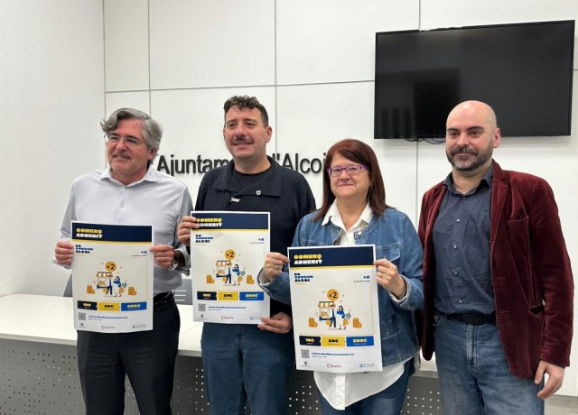 La campaña de bonos consumo de Alcoy inyectará 1,5 millones de euros en el comercio y la hostelería local