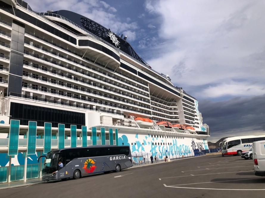MSC Cruceros quiere 'recuperar' los embarques de invierno en Alicante: por ahora, escalas en diciembre