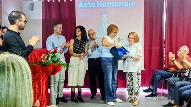 La Casa del Pueblo rinde homenaje a Paco Zapata, el primer alcalde de Alcantarilla en democracia 