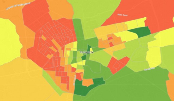 Renta en Elche: La Portalada registra los ingresos más altos y Atzavares, el mayor crecimiento