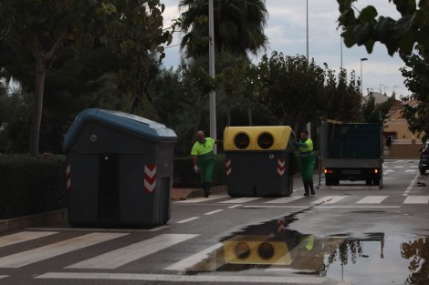 Elevan a nivel naranja el aviso por fuertes lluvias durante la noche en el Campo de Cartagena, Mar Menor y Mazarrón