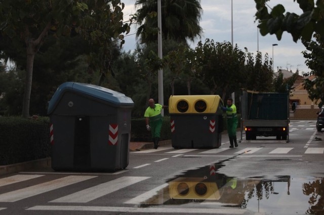 Elevan a nivel naranja el aviso por fuertes lluvias durante la noche en el Campo de Cartagena, Mar Menor y Mazarrón