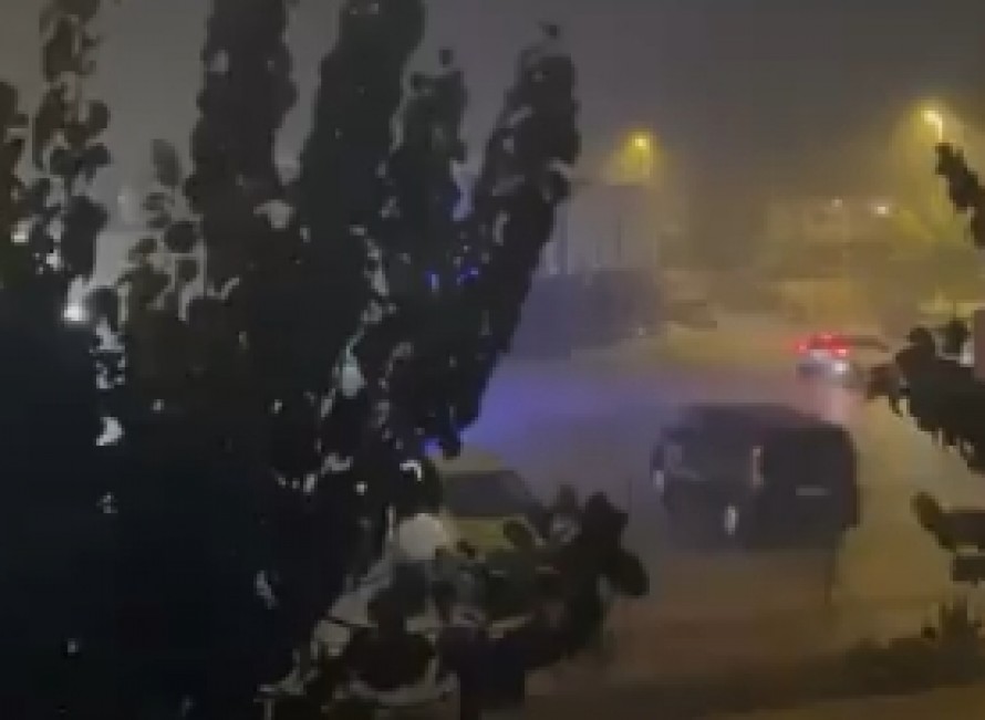 La tormenta golpea los municipios del Mar Menor: Los Alcázares pide a sus vecinos que permanezcan en las zonas altas de sus casas