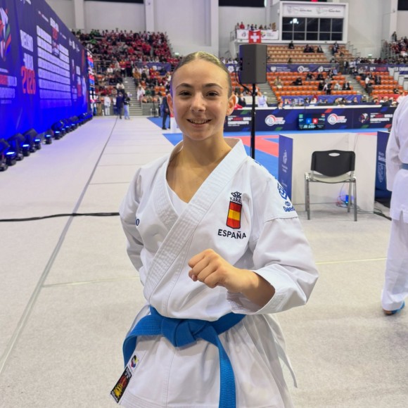 Rocío Castro se viste de plata en el Mundial y el kárate valenciano deja huella