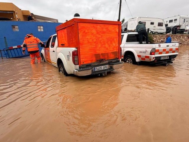 De la 'zona cero' del 29O a Oliva: El equipo de Protección Civil de Torrent continúa volcado en La Safor