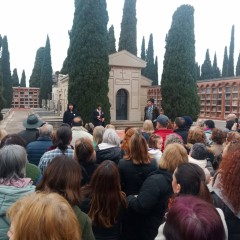 Viure la Mort representa '1918 Tràgic' en el Cementerio de San José de Castelló tras su suspensión