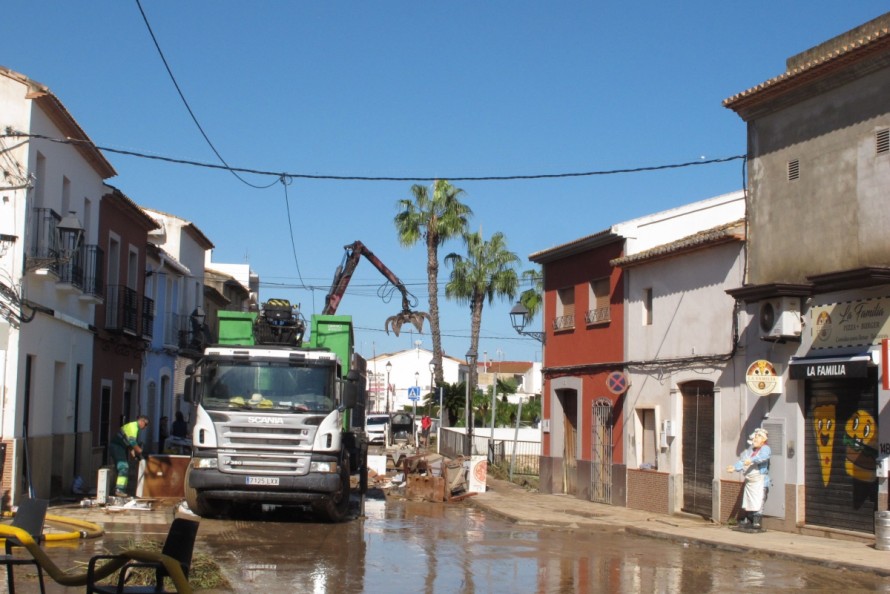 El día después de la dana Adam en Els Poblets, en imágenes