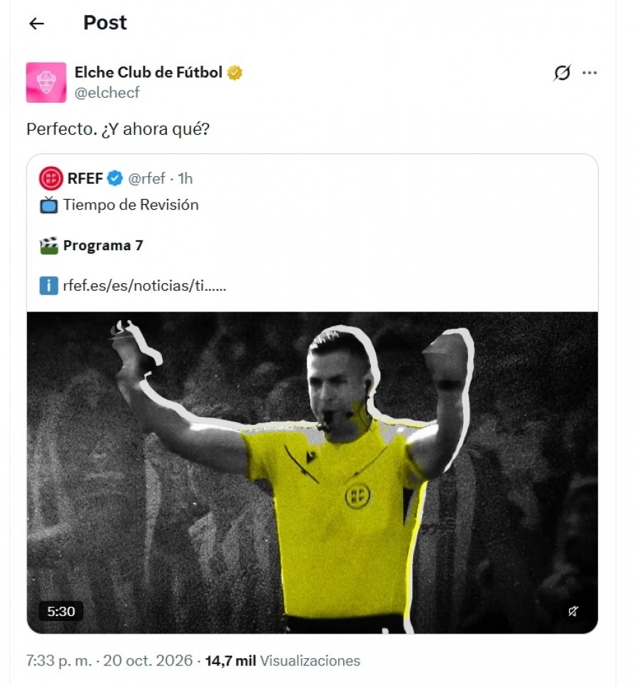 El CTA le da la razón al Elche CF, pero los puntos ya no vuelven