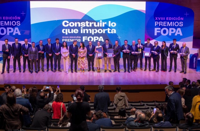 La gala de entrega de los XVIII Premios FOPA a las mejores obras de 2026, en imágenes