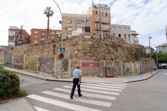 Cartagena pide una inyección económica de 260.000 euros para recuperar el Baluarte de Berwick