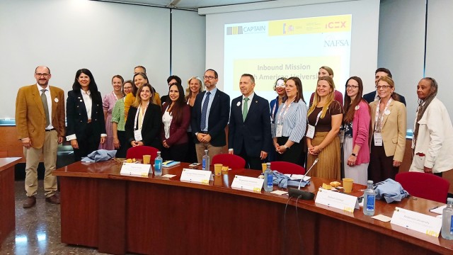 La Universitat Politècnica de València abre nuevas vías de colaboración con 15 instituciones universitarias estadounidenses