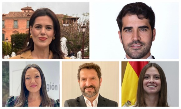 La lista del PP al 29N por Murcia: Diego Avilés, Juan Luis Pedreño y Patricia Martínez Copete