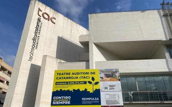 Las obras del Teatro Auditorio de Catarroja afectado por la Dana podrían comenzar en noviembre